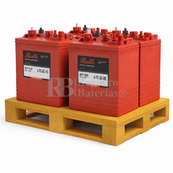 4 Bater�as ROLLS 6 FSGC-HC | 6 Voltios 300 Amperios C100
